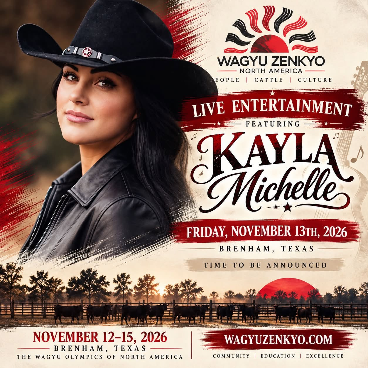 Kayla Michelle — Live Entertainment, Friday November 13, 2026